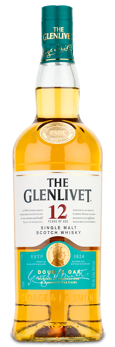 The Glenlivet 12 Year Scotch | Personalized Scotch Bottle