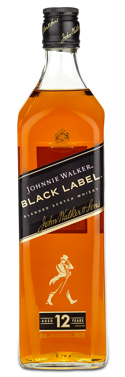 Johnnie Walker Black Label スコッチウイスキー Johnnie Walker Black Label Scotch with Custom Engraving