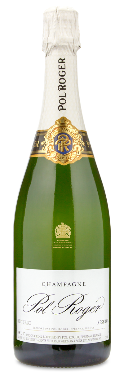 Pol Roger Reserve Brut Champagne | Custom Label & Engraving