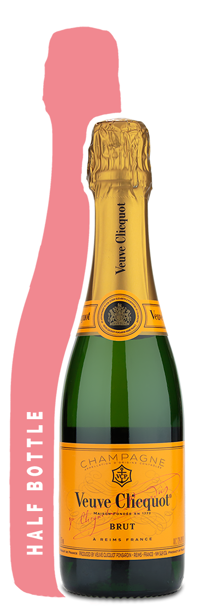 Veuve Clicquot Ponsardin Champagne Split | Personal Wine