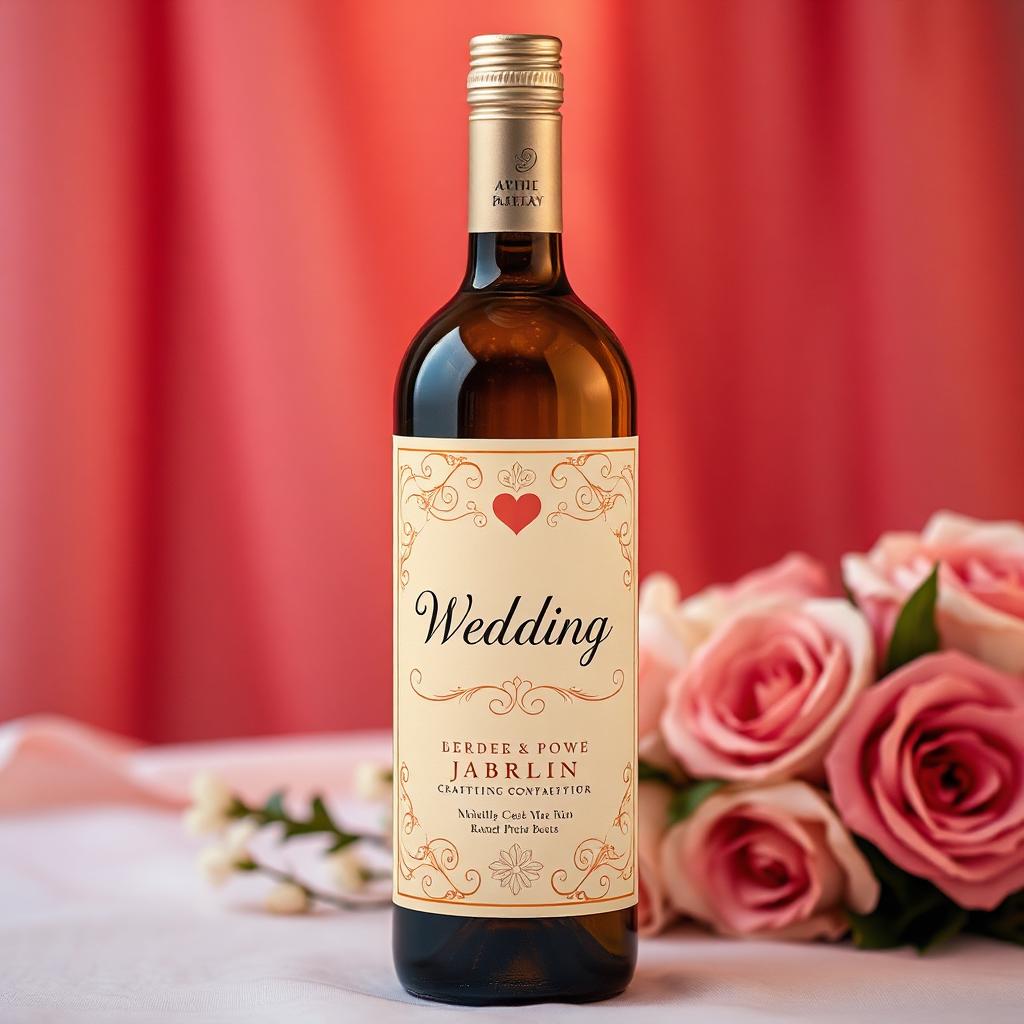 Personalized Wine for Weddings, Bridesmaids & Favors