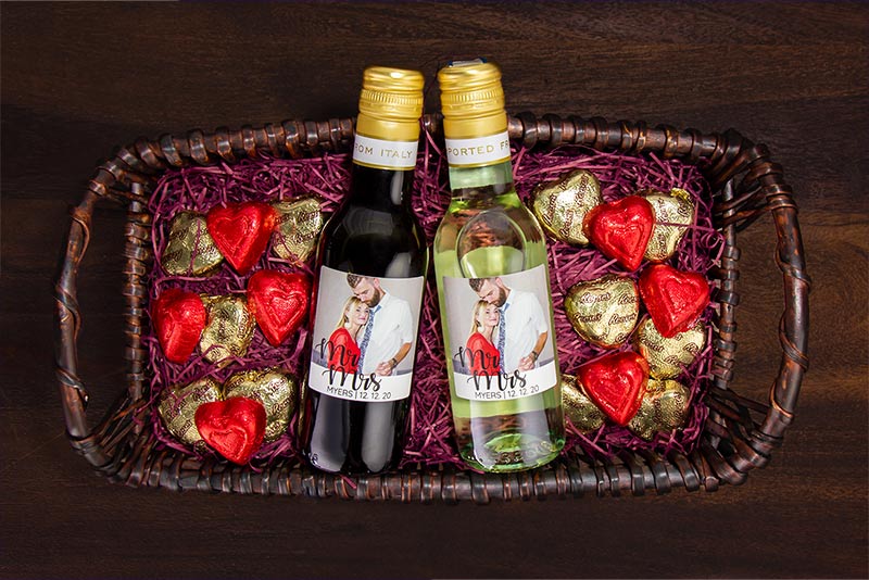 How to Decorate with Mini Wine Bottles