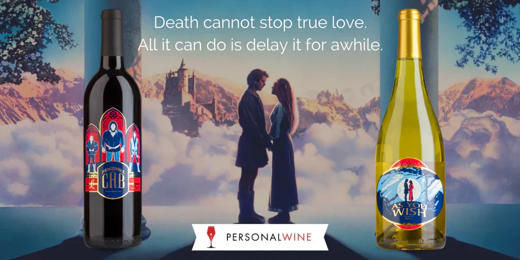 Personal Wine is Proud to Present The Princess Bride "Bottle of Wits"
