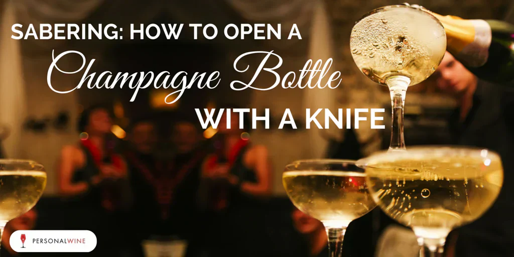 How To Open A Champagne Bottle With a Knife (Sabering)