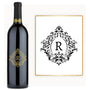 Victorian Crest Monogram – Custom Engraved Wine