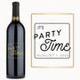 Party Time – Custom Engraved Wine