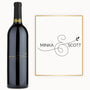 Elegant Ampersand – Custom Engraved Wine
