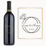 Wedding Ring Monogram – Engraved Engagement Wine