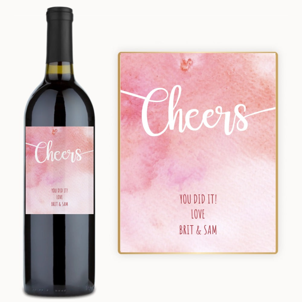 Pink Cheers Celebration – Custom Label Wine