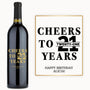 Cheers to 21 – Custom Engraved Birthday Wine