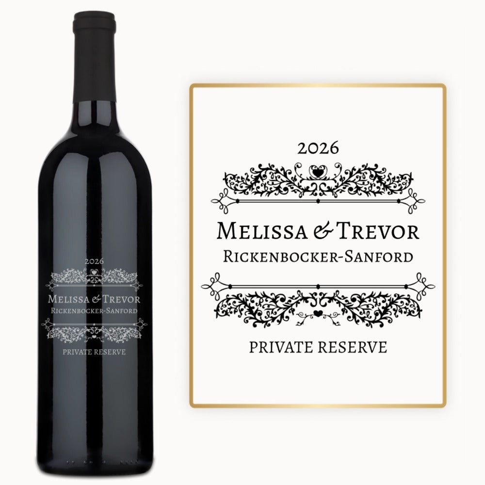 Romance Reserve – Engraved Wine
