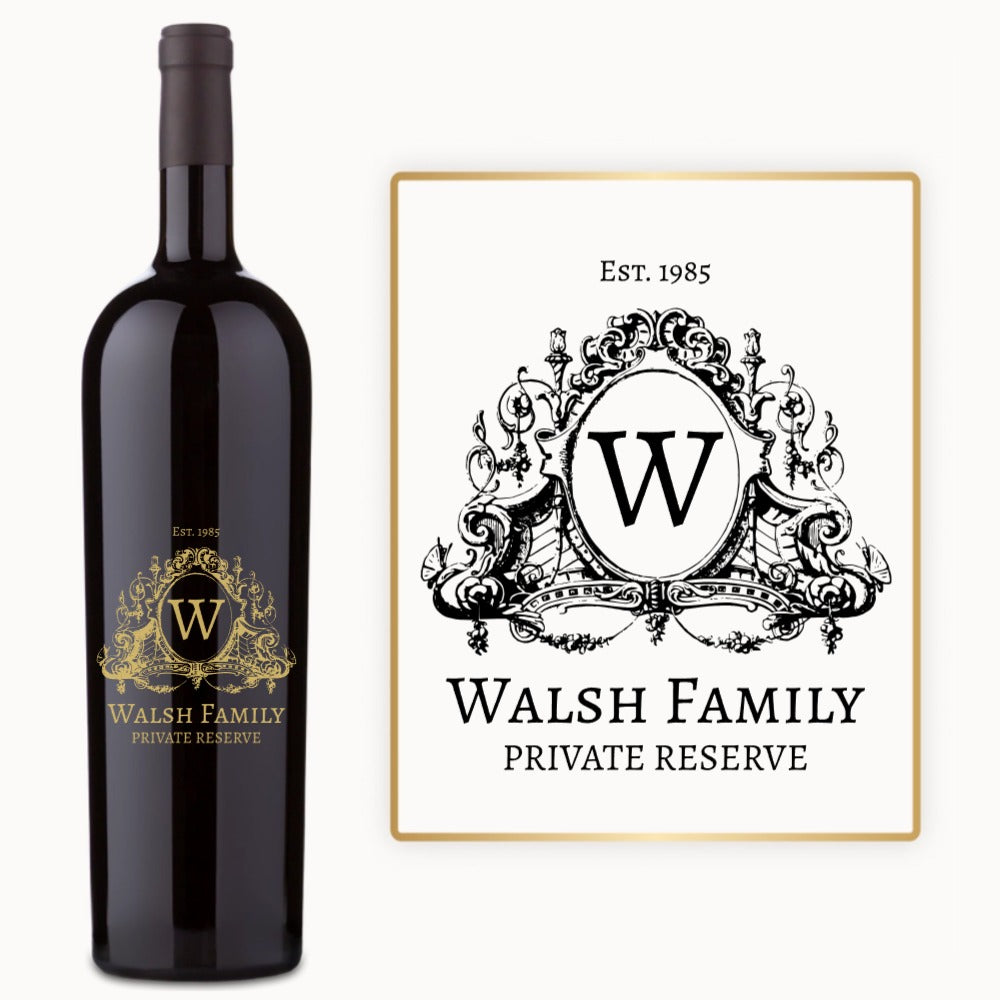 Private Reserve Monogram – Engraved Wine