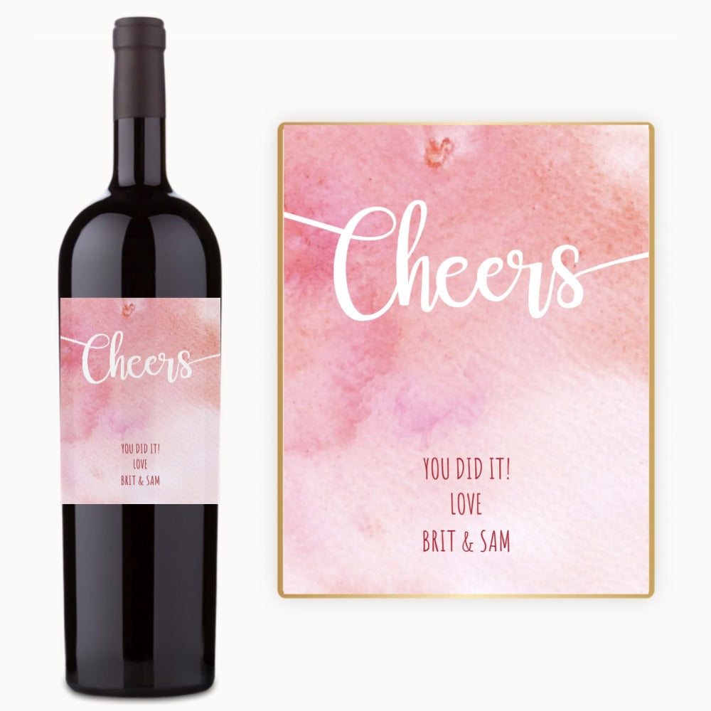 Pink Cheers Celebration – Custom Label Wine