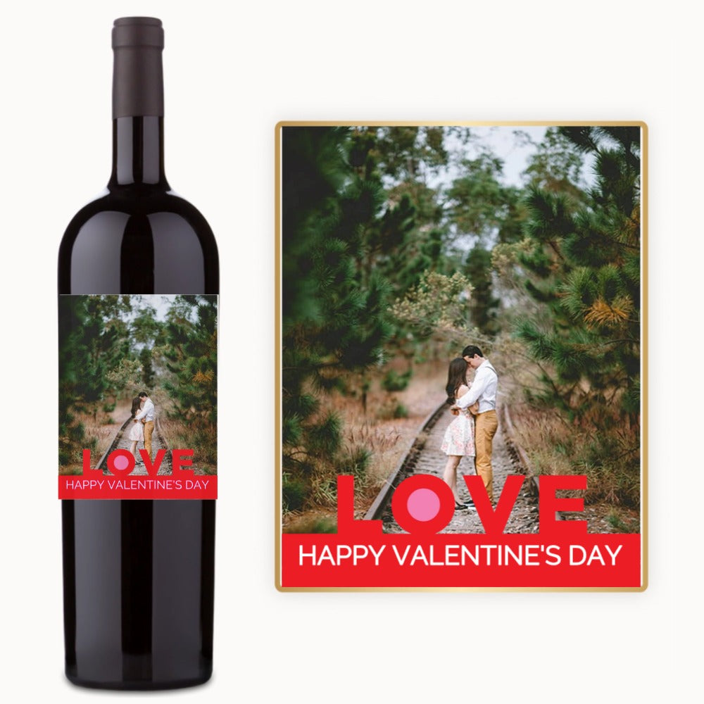 Love Photo – Custom Label Wine