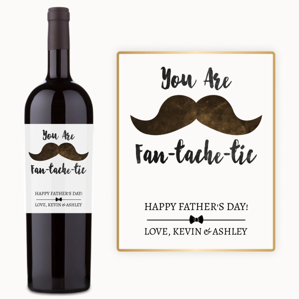 Fan-tache-tic Father’s Day – Custom Label Wine