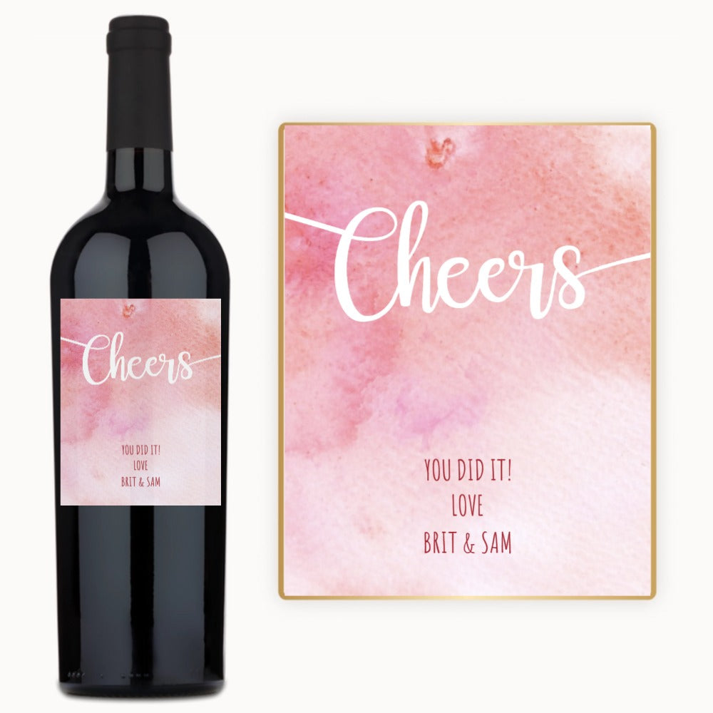 Pink Cheers Celebration – Custom Label Wine