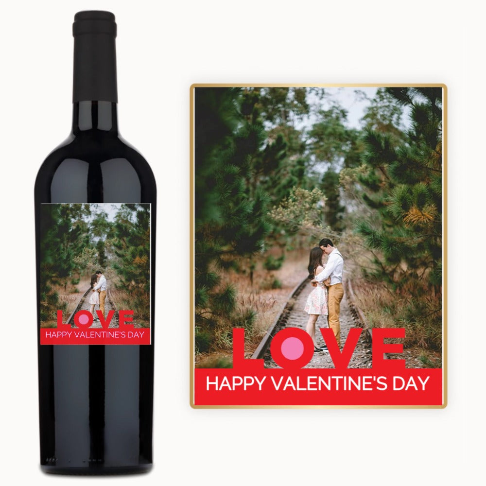 Love Photo – Custom Label Wine