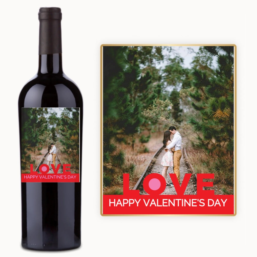 Love Photo – Custom Label Wine