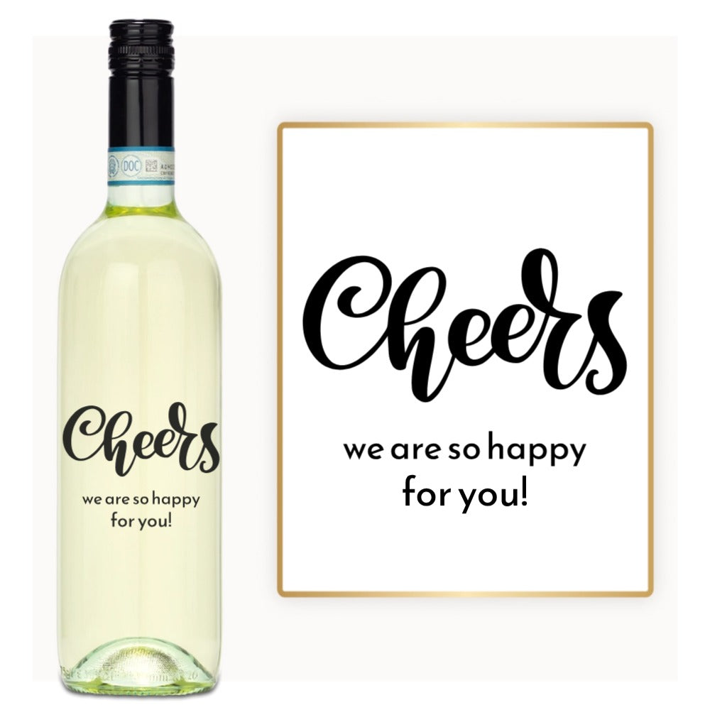 Cheers to You – Custom Engraved Wine