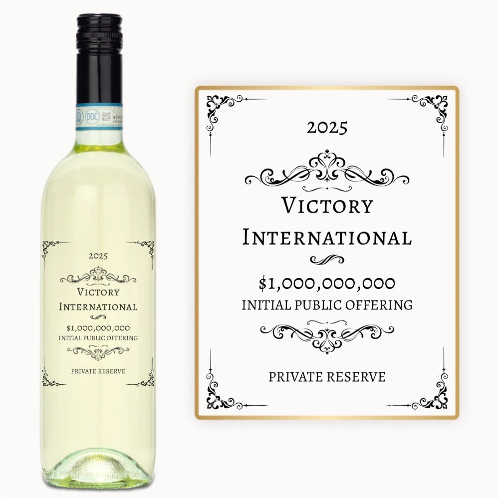 Executive Achievement – Engraved Corporate Wine