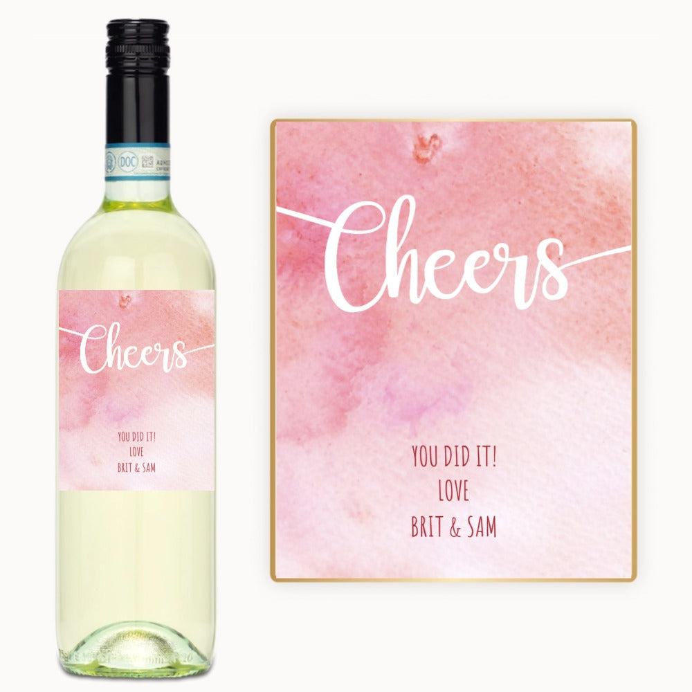 Pink Cheers Celebration – Custom Label Wine