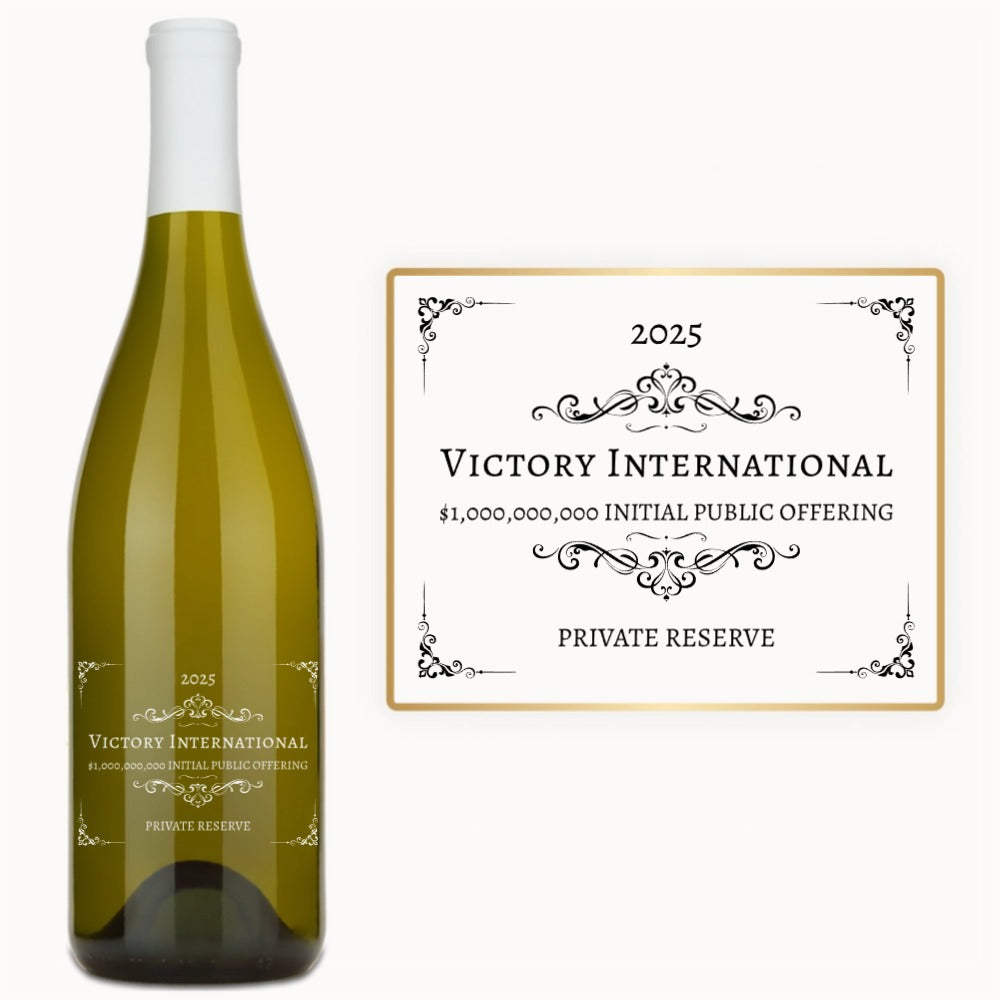 Executive Achievement – Engraved Corporate Wine
