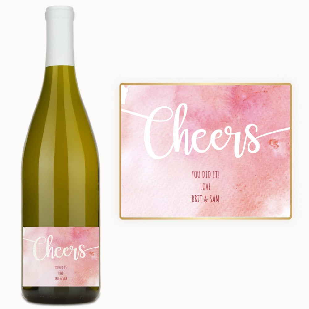Pink Cheers Celebration – Custom Label Wine