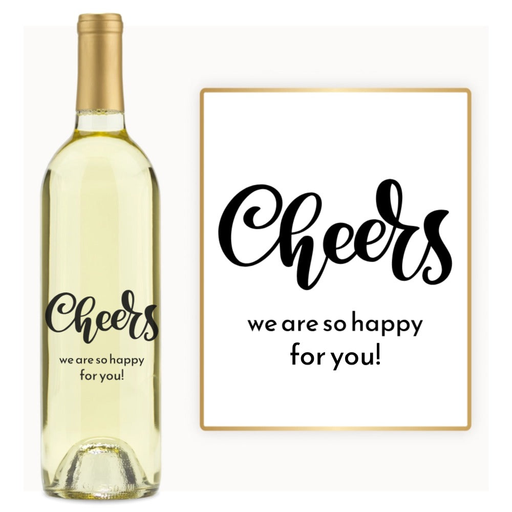 Cheers to You – Custom Engraved Wine