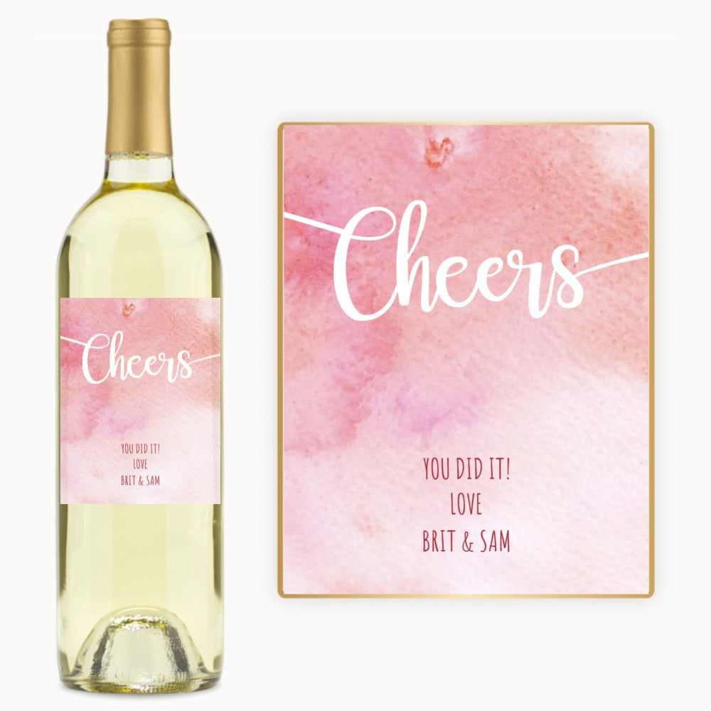 Pink Cheers Celebration – Custom Label Wine