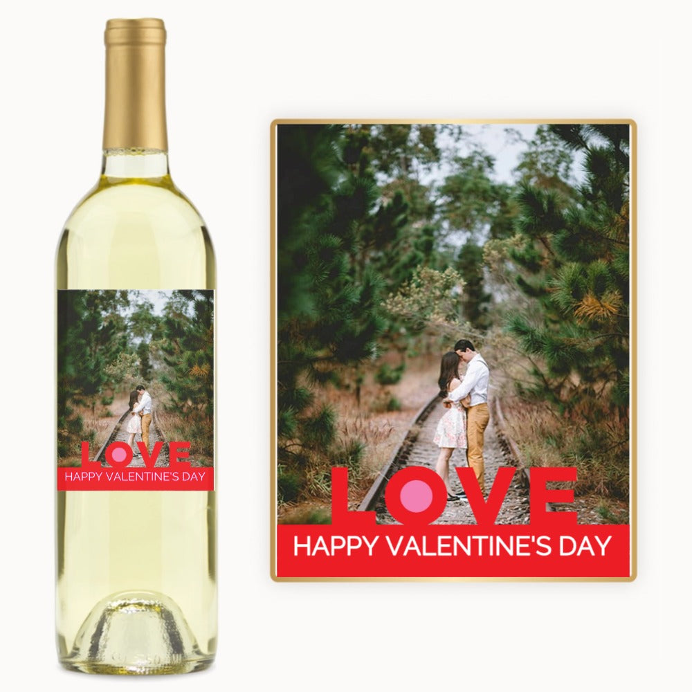 Love Photo – Custom Label Wine