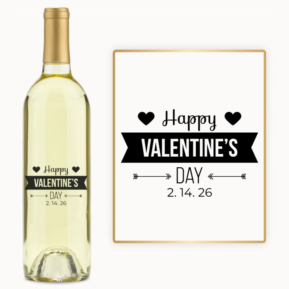 Happy Valentine’s Day – Custom Engraved Wine
