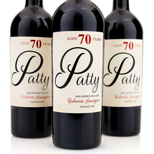 Branded Name Label - Custom Birthday Wine