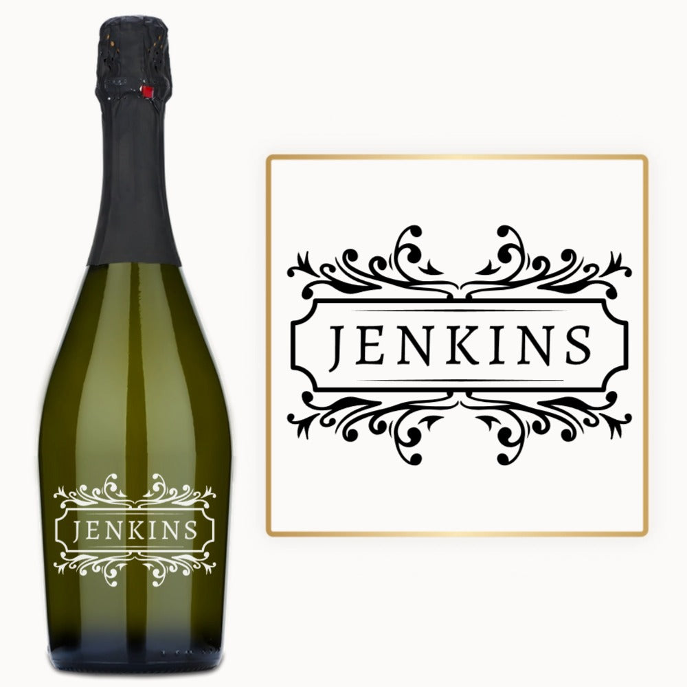 Classic Nameplate – Engraved Wine