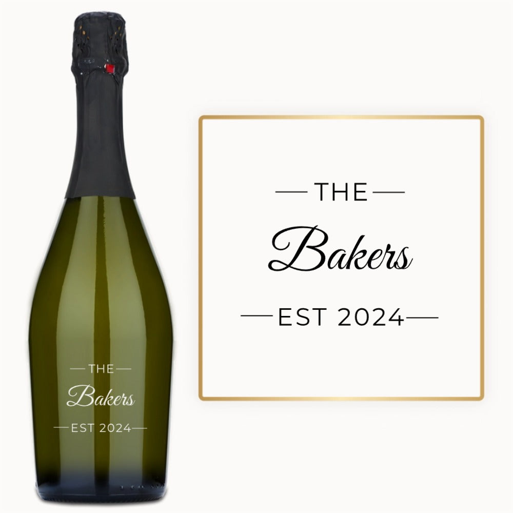 Family Estate – Custom Engraved Wine