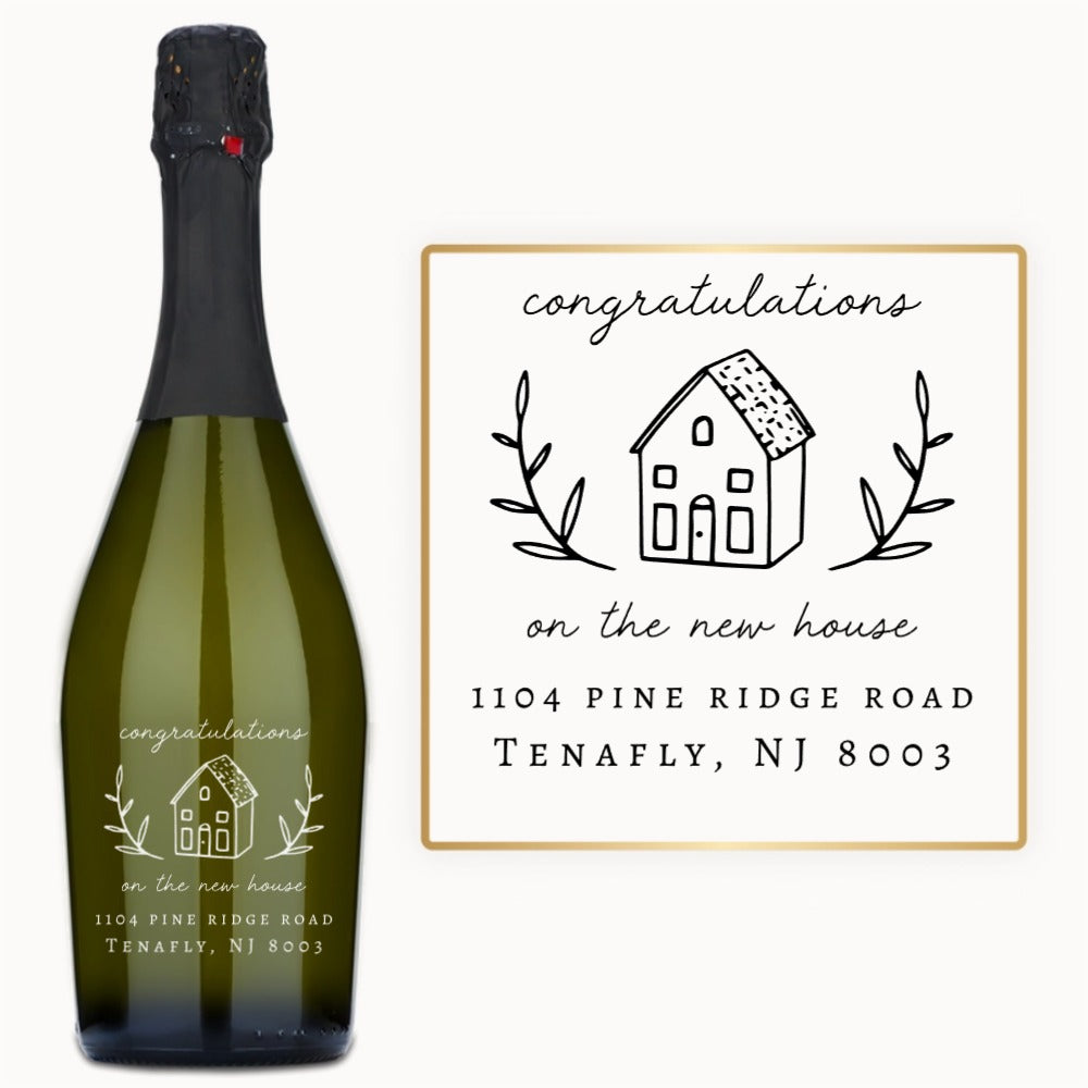 Welcome Home Estate – Custom Engraved Wine