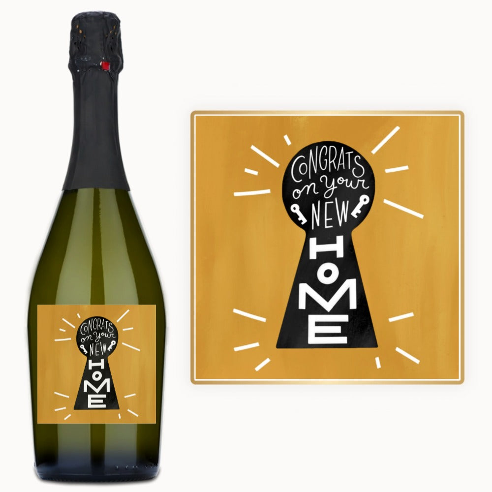 New Home Keyhole – Custom Label Wine