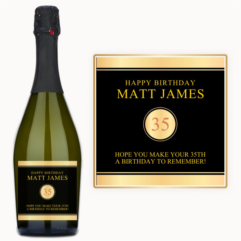 Golden Milestone – Custom Label Wine