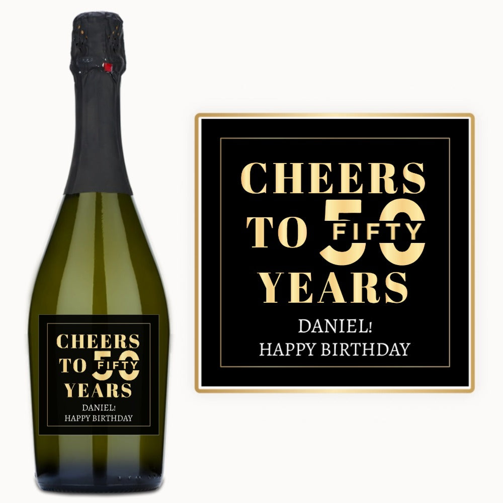 Cheers to 50 years - Birthday