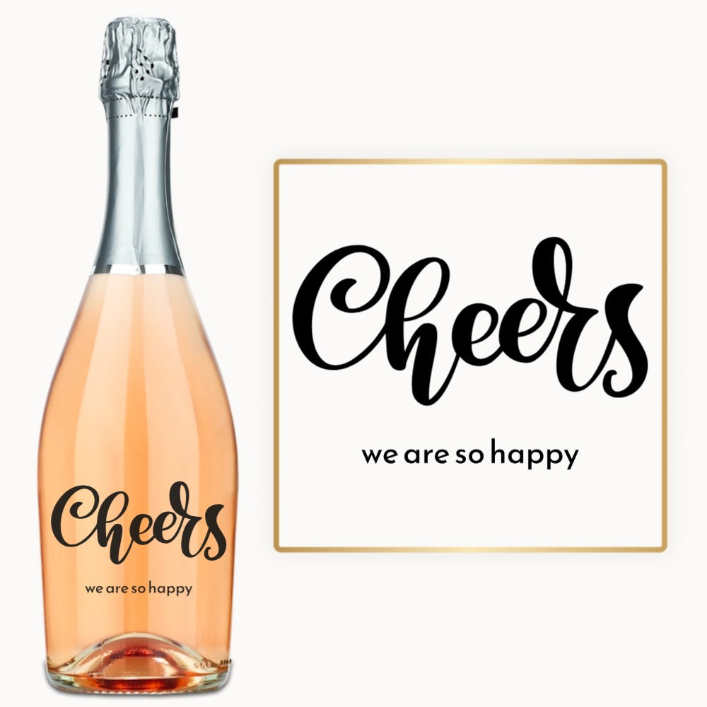 Cheers to You – Custom Engraved Wine