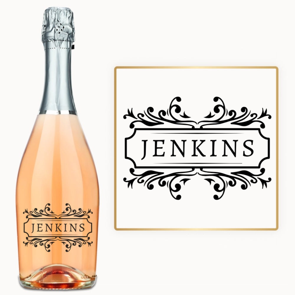 Classic Nameplate – Engraved Wine