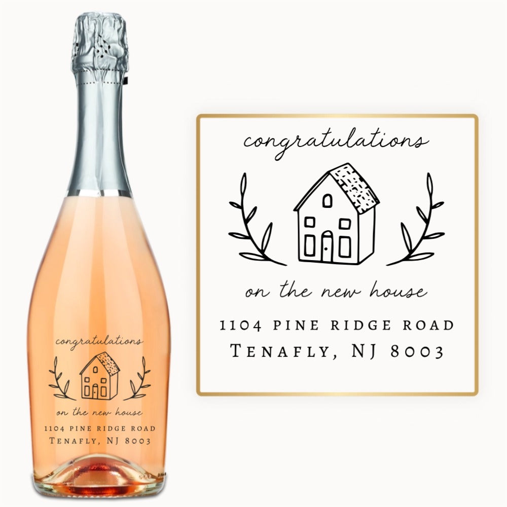 Welcome Home Estate – Custom Engraved Wine