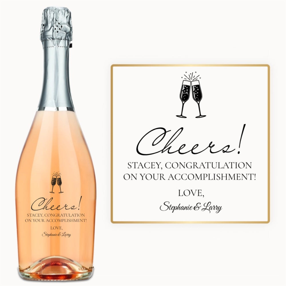 Celebration Cheers – Custom Engraved Wine