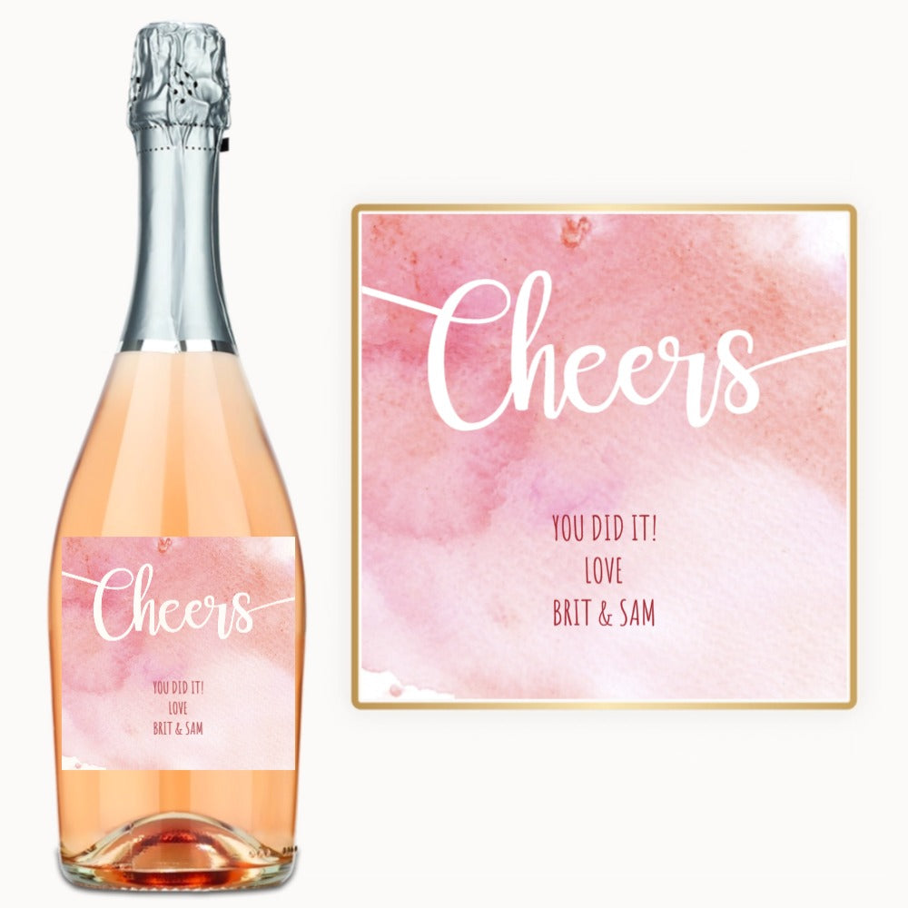 Pink Cheers Celebration – Custom Label Wine