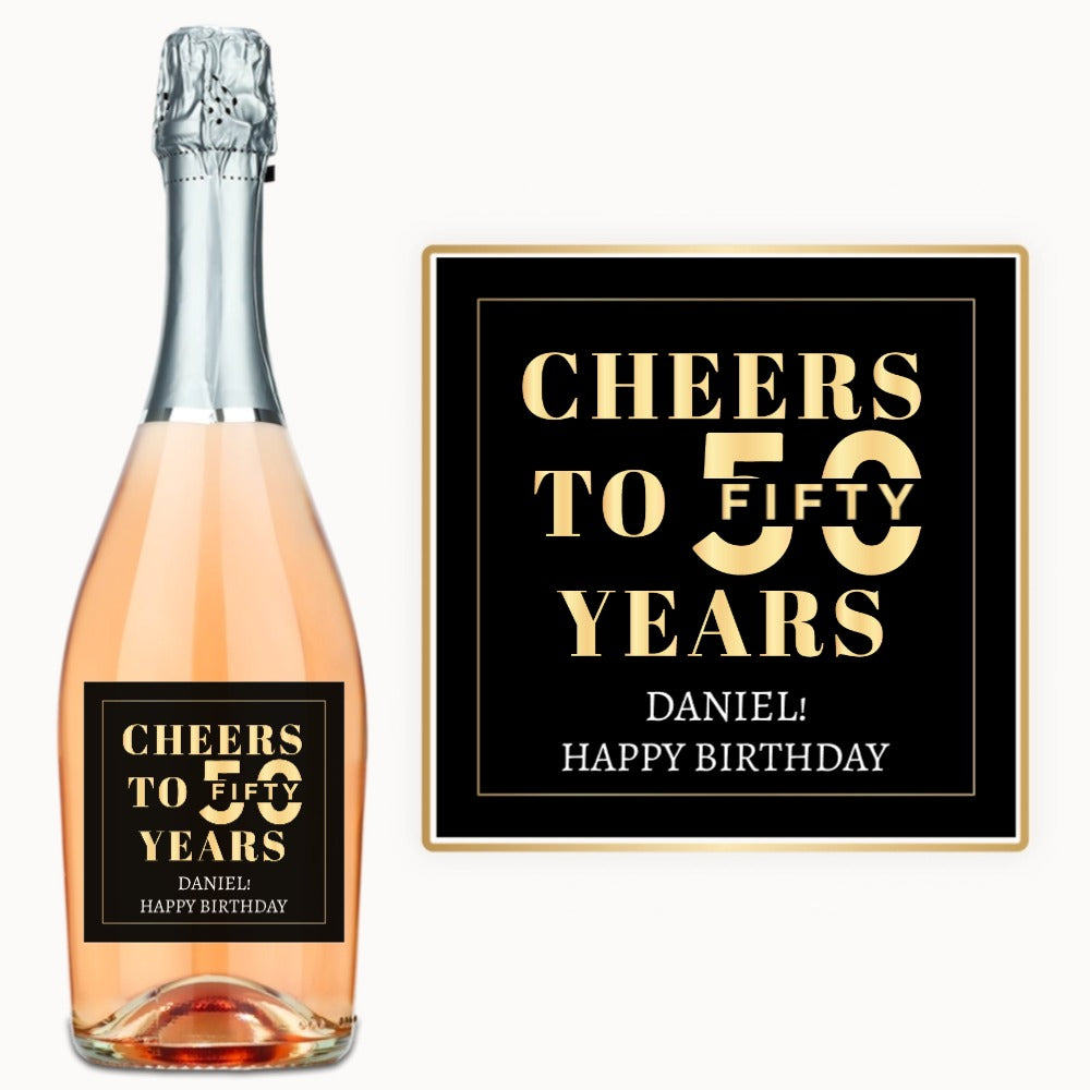 Cheers to 50 years - Birthday