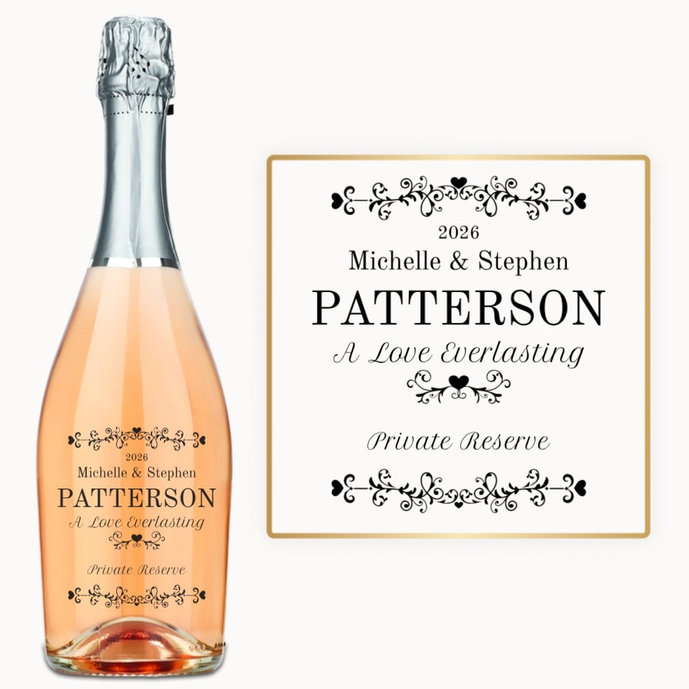 Heart Vines – Custom Engraved Wine