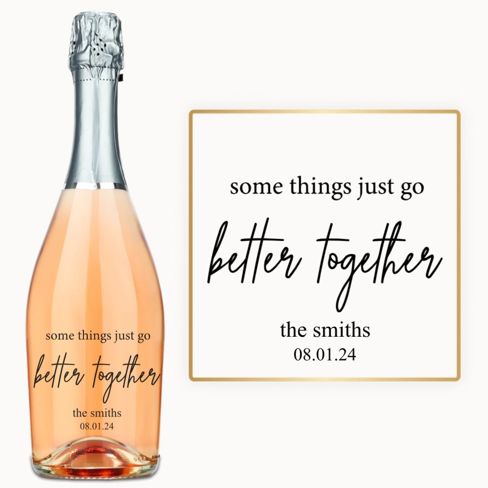 Better Together – Custom Engraved Wine