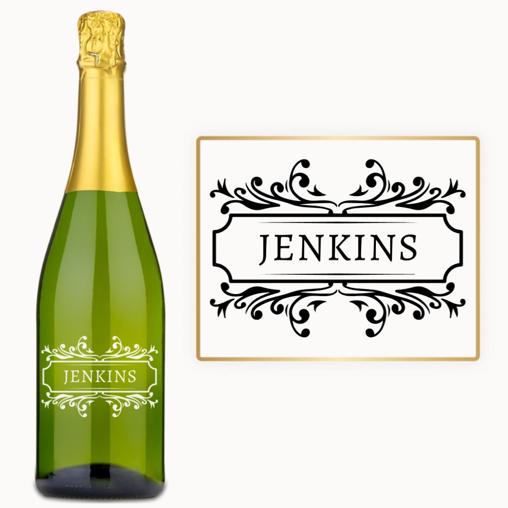 Classic Nameplate – Engraved Wine