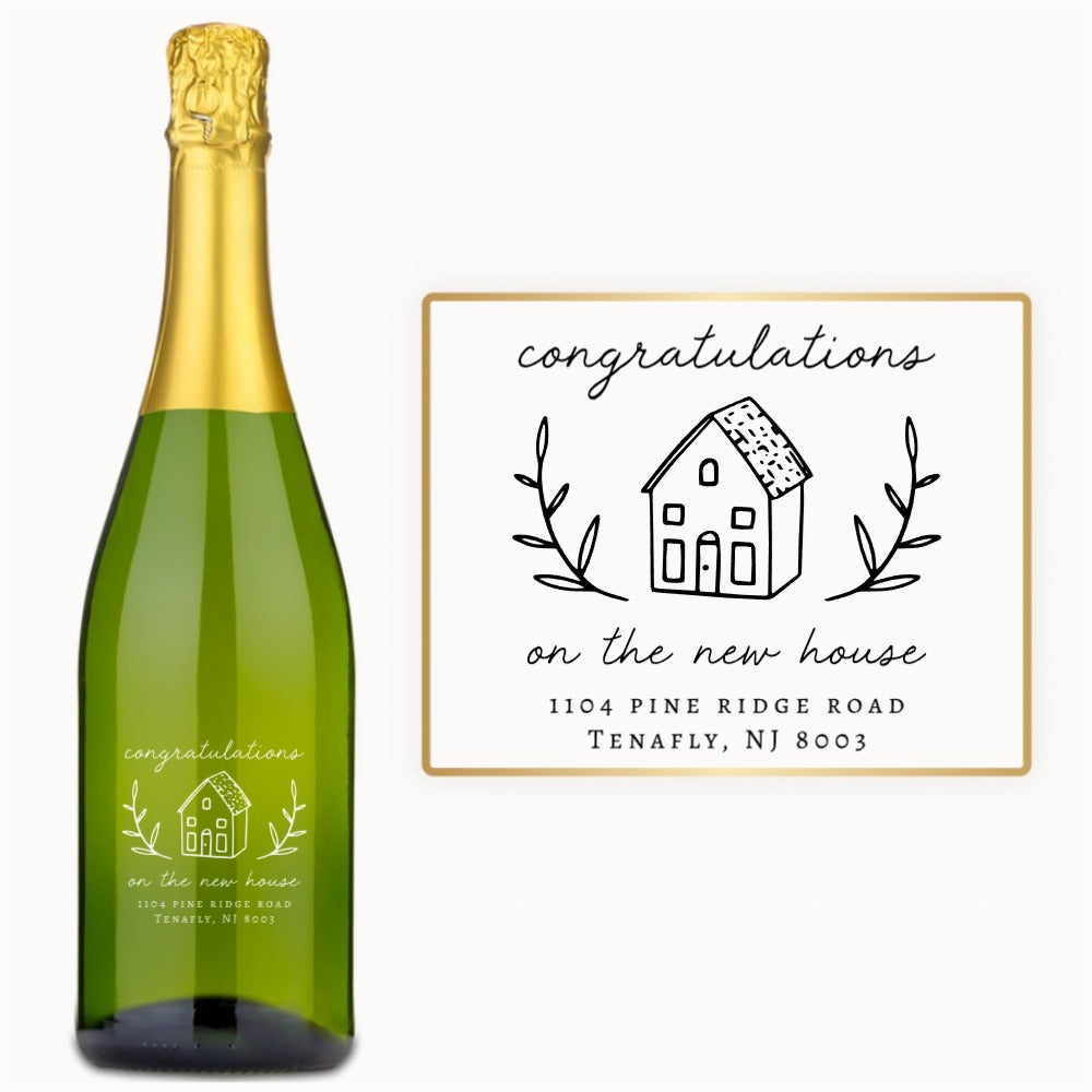 Welcome Home Estate – Custom Engraved Wine