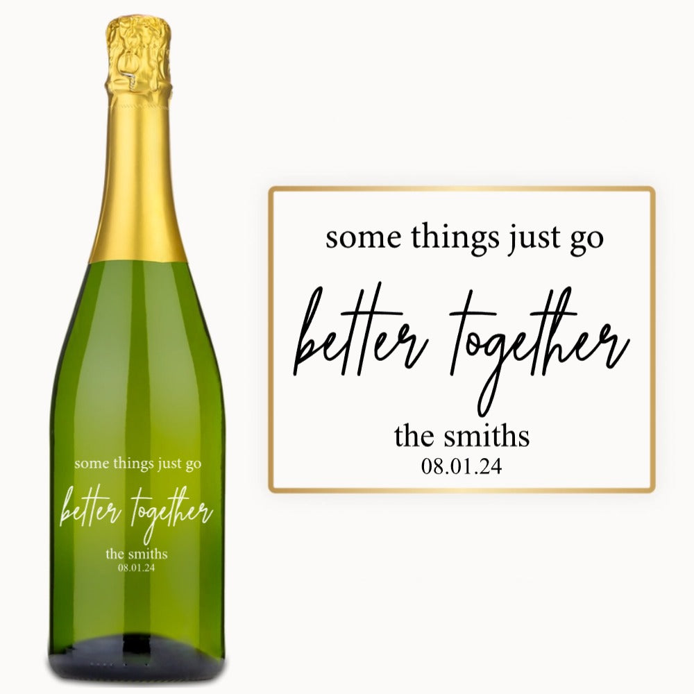 Better Together – Custom Engraved Wine