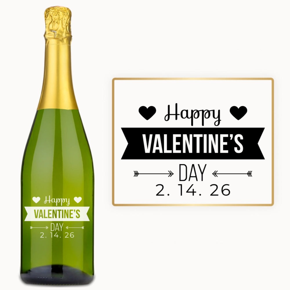 Happy Valentine’s Day – Custom Engraved Wine